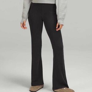 Lululemon - Softstreme Ribbed Zip Flare Pant